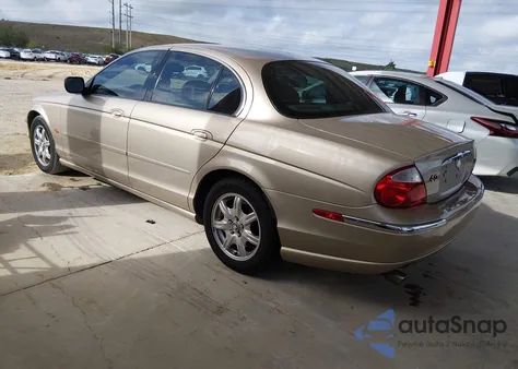 2000 Jaguar S-Type 4.0L V8 из США, поврежденный, VIN SAJDA01D1YGL67879